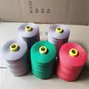 Hilo de grosor medio marca Haolong 20S/2 2 kg 1 hilo para máquina de coser de poliéster de alta velocidad línea para ropa de mezclilla equipaje resistencia a altas temperaturas