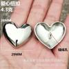 Hebilla de Cinturón Tipo Corazón de Melocotón Metálico Amor Cara de Gato Hebilla Japonesa Sombrero Cruz Estrella Accesorios Colgante Colgante