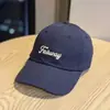 Gorra de béisbol de alta calidad, sencilla, con letras pequeñas, de secado rápido, para mujer, ligera y protectora del sol para primavera y verano, adecuada para salidas y correr