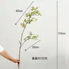 Isla simulada de un solo ramo con contenido Yang, flor de manantial, pequeño floral, adornos para sala de estar, decoración floral para bodas y hoteles, arreglo floral