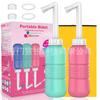 Set de 2 piezas Bidé Portátil de Mano Dispositivo de Higiene Personal para Mujeres Embarazadas y Postparto, Herramienta de Limpieza Anal, Cuidado de las Partes Íntimas