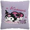 Linda Funda de Almohada de Sofá de Dibujos Animados Sanrio Almohada Doméstica Cojín Kulomi Funda de Almohada Cuadrada Almohada de Animación