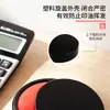 Tampón de Tinta Roja, Base Aceite, Tinta para Sello Secado Rápido Grande, Tinta para Sello Financiero Contable Portátil Pequeño y Mediano