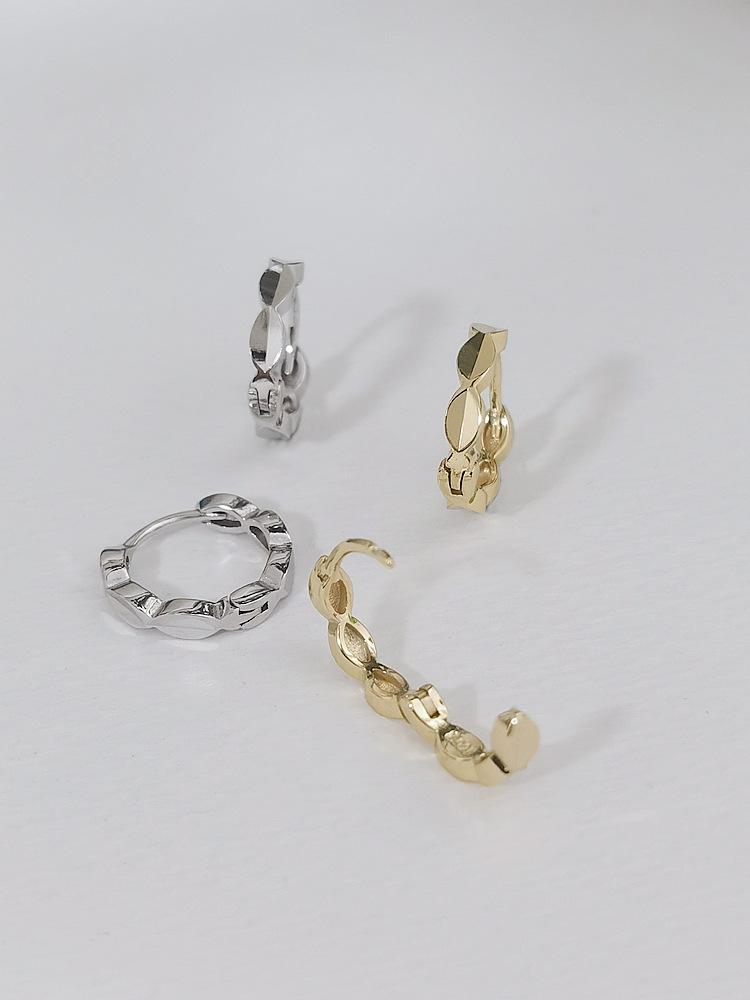 EH601999 2000橄榄型车花耳扣