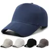 Bonés de Baseball de Algodão Puro no Atacado para Homens e Mulheres, Bonés com Aba de Cor Sólida, Chapéus Estilo Coreano com Logo Bordado, Chapéus de Sol Lisos