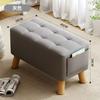 Banqueta para Cambiar Zapatos para Entrada de Casa, Banco con Almacenamiento, Banco Largo, Banco Zapatero con Almacenamiento, Se Puede Usar como Banco para Sentarse, Banco para Entrada, Banco para Ponerse Zapatos, De Madera