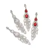 Pendientes Serie Navideña, Pendientes Largos con Borla de Pedrería Super Brillantes para Mujer, Pendientes de Cristal Azul de Moda, Pendientes