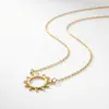Nuevo Collar de Acero Inoxidable Estilo Europeo y Americano que No se Desvanece, Cadena para Clavícula con Colgante de Zapatos de Tacón Alto con Lazo de Moda para Mujer