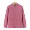 Chaqueta de Algodón Cálida con Sensación de Nube para Mamá Estilo Nuevo Otoño/Invierno 2026 Chaqueta Ligera Cálida Anti-Frío Pequeña Acolchada de Algodón para Mujeres Mayores Abuela