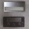 Placa de Plástico ABS da Amazon Personalização Crachá Escolar de Estudante Porta-Crachá com Clipe de Papel Porta-Crachá Estilo Alfinete Crachá de Nome de Funcionário