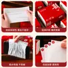 Coleção Abrangente de Itens Específicos para Casamento: Papel de Seda Espesso para Banquetes de Noivado, Uso Doméstico e Guardanapos Vermelhos Festivos