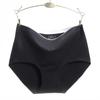 Nova Roupa Íntima Feminina Tamanho Grande Sem Costura Cintura Alta Abdominal Levanta Bumbum Algodão Antibacteriana Respirável Peça Única Calcinha