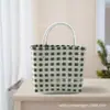 Tailandia Chiang Mai Bolsa Cesta de Verduras Bolsa Dopamina Tejida a Mano Bolsa de Compras de Gran Capacidad Bolso de Mano para Dama Viajera