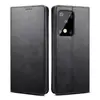 Para Samsung S20 capa de celular com padrão de bezerro carteira porta-cartão S20 Plus flip de negócios capa de couro magnética