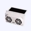 Ventilador de Escapamento de Carro Solar Nova Interface USB Ventilador de Carro Cooler de Interior de Carro de Verão Circulador de Ar