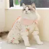 26 Anos de Experiência em Roupas de Gato de Quatro Patas que Cobrem a Barriga para Primavera e Verão, Roupas com Ar Condicionado, Roupas de Casa Respiráveis 100% Algodão, Roupas para Animais de Estimação, Atacado de Roupas para Cachorros