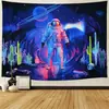 Tapestry de Sol Mais Vendido na Amazon Hippie Psicodélico Vertical Colorido Pendurado na Parede Tapeçaria com Estampa de Cogumelo e Cacto