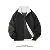 Chaqueta Nueva de Otoño 2026 para Hombre con Cuello Alto, Chaqueta Casual de Moda Color Block para Exteriores para Hombres