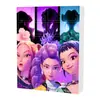 Calendario de Adviento Navideño para Grupo de Chicas Cazadoras de K-Pop Transfronterizo Caja Sorpresa Mochila Colgante Acrílico Llavero Adorno