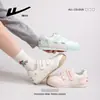 Novos Sapatos Modernos Versáteis Tendência com Alto Valor Estético, Color-Blocking, Sapatos Casuais Confortáveis, Simples Estilo College Feminino Atacado