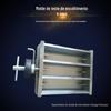 Molde para teste de retração a seco de ferro fundido 40*40*160 com lingote de cobre molde de teste de retração a seco de ferro fabricante de moldes padrão de ferro fundido