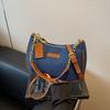Bolso de Axila de Mezclilla para Comercio Exterior Transfronterizo, Bolso Femenino Coreano de Nicho, Bolso Cruzado, Bolso de Mano para Mujer, Bolso Tote Pequeño, Diseño de Nicho