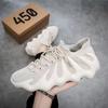 Primavera nuevo tejido volador pulpo zapatos de verano para pareja malla casual combinable para correr deportes moda zapatos antideslizantes