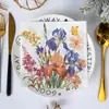 Estilo Pintura a Óleo Girassol Floral Guardanapos de Papel Descartáveis Transfronteiriço Amazon Europeu e Americano Festa ao Ar Livre Decoração de Mesa Guardanapos