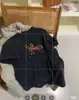 2026 Primavera Cedo Novo Estilo Bordado de Flor de Pônei Camiseta Estilosa de Lã Australiana Grossa Manga Curta Top Feminino Roupa de Baixo Tendência para Mulheres