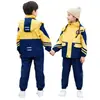 Ropa de jardín de niños otoño e invierno ropa de clase para niños ropa deportiva chaqueta de otoño e invierno traje de tres piezas uniforme de primaria