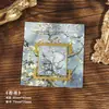 Retro Oil Painting Hollow Metal Bookmark Custom Student High-End Exquisite Creative Reading Page Holder Cultural and Creative Small Gifts