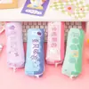 Estuche de Lápices Creativo con Texto Inspirador, Caja de Papelería de Gran Capacidad para Estudiantes, Bolsa Sencilla para Guardar Papelería al por Mayor