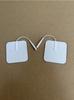 6 * 6 cm quadrado branco não tecido plug-in eletrodo patch