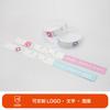 Pulsera de identificación desechable de papel DuPont, con identificación médica, manuscrita, impermeable, resistente al desgarro, suave, correa de mano