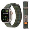 Correa de Bucle de Nailon Deportiva de Doble Sección Adecuada para Apple Watch Series 6789 iWatch S10 Ultra Correa de Muñeca