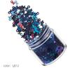 Cross-border gravata borboleta lantejoulas maquiagem mista nail art lantejoulas laser glitter pó conjunto nail art acessórios diamante unhas adesivos