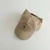 Sombrero de Verano para Niños Qiunan Estilo Nuevo Transpirable con Parte Superior Abierta Protección Solar Macaron Visera Gorra de Béisbol para Bebé