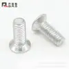 Fabricantes de Parafusos Atacado Parafusos para Máquina de Cabeça Chata Escareada Especificações Completas M3m4m5m6m8m10 Zinco Branco