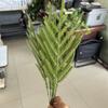 Planta de simulação de fornecimento transfronteiriço Acessórios de decoração de árvore de Natal Guirlanda de Natal Agulhas de pinheiro Folhas de borracha macia DIY