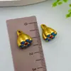 Colgante de Color Dorado Antiguo Conservador del Color Atractor de Fortuna Auspicioso con Goteo de Aceite para Pulsera Collar DIY Accesorios de Joyería
