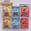 Nuevo Sanrio Kuromi Set de 9 Mini Cintas Portacintas DIY Pegatinas para Agenda Manual del Estudiante Exportación