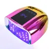 Lámpara para uñas, luz de curado para uñas, lámpara de fototerapia H45, recargable de alta potencia UV secado rápido inteligente UV, venta al por mayor transfronteriza