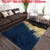 Estoque Transfronteiriço Tapete de Luxo Leve Sala de Estar Minimalista Tapete de Mesa de Centro Quarto Tapete Completo ao Lado da Cama Tapete de Estilo Simples