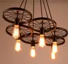 Luminárias Estilo Industrial Retrô Americano, Lustres para Restaurantes, Balcões de Bar, Corredores Criativos de Lojas de Roupas, Luminárias Personalizadas para Bares