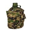 Conjunto de Cantil Tático Camuflado Montanhismo ao Ar Livre Acampamento Fã do Exército Cantil de Soldado Único Sobrevivência em Campo Cantil Multifuncional