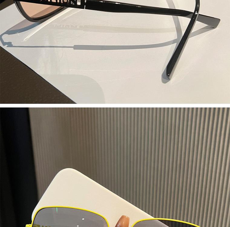 半方框墨镜
