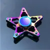Spinner Colorido Metálico para Ponta do Dedo, Liga de Zinco com Tecnologia Negra, Giratório entre os Dedos para Aliviar o Estresse, Brinquedo para Estudantes e Crianças