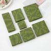 Caixa de Joias com Capa Retro Verde Transfronteiriça 1.5 Mori Estampada Céu e Terra para Armazenamento de Brincos Anéis Joias Caixa de Presente