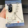 Adecuado para Correa de Reloj Xiaomi Mi Band 10/9/8 con Cascabel, Cuentas de Corazón, Pulsera de Metal, Pulsera de Verano para Redmi 4/5/6
