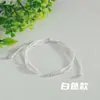 Accesorios para Pulseras Trenzadas Hechas a Mano DIY de Hilo Encerado Transfronterizo y Cuero Sintético, Cordón de Pulsera Ajustable Semi-Terminado con Tejido de Nudo de Diamante